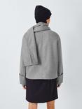 John Lewis ANYDAY Crop Scarf Coat