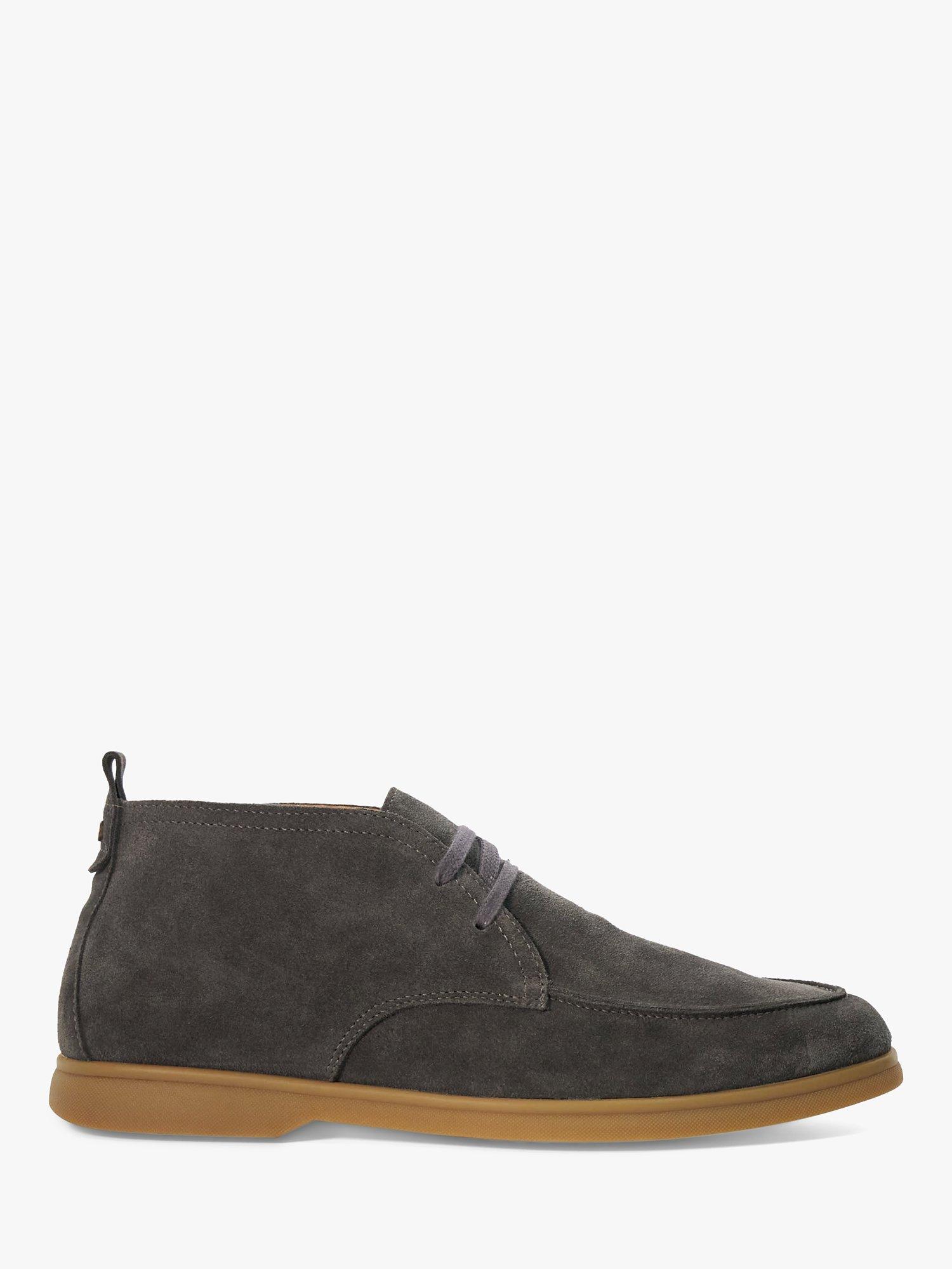 Dune Camly Lace Up Chukka Boots Grey 6