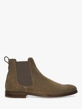 Dune Mandatory Wide Fit Suede Chelsea Boots Brown Suede