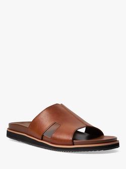 Dune London Insight Chunky Sole Sandals, Tan - view 2, Tan-leather