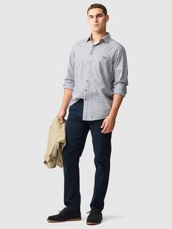 Rodd & Gunn Thomas Road Stretch Cotton Custom Fit Chino Trousers - view 2, Midnight