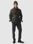 Rodd & Gunn Thomas Road Stretch Cotton Custom Fit Chino Trousers, Coal