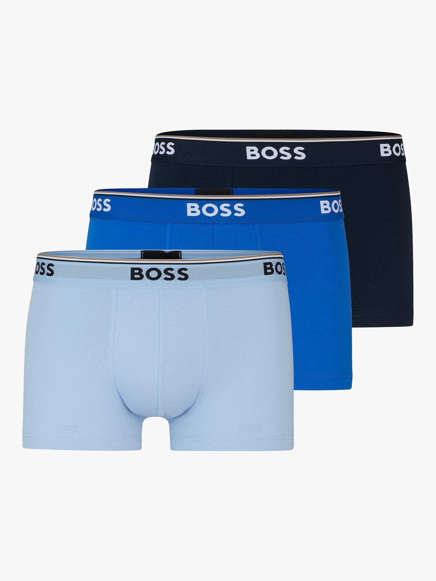 BOSS Essential Trunks, Pack of 3, Multi