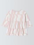 John Lewis ANYDAY Baby Splice Dress, Pink