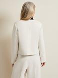 Phase Eight Ripley Boucle Jacket, Ivory