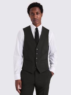 Moss Tailored Fit Performance Waistcoat, Black