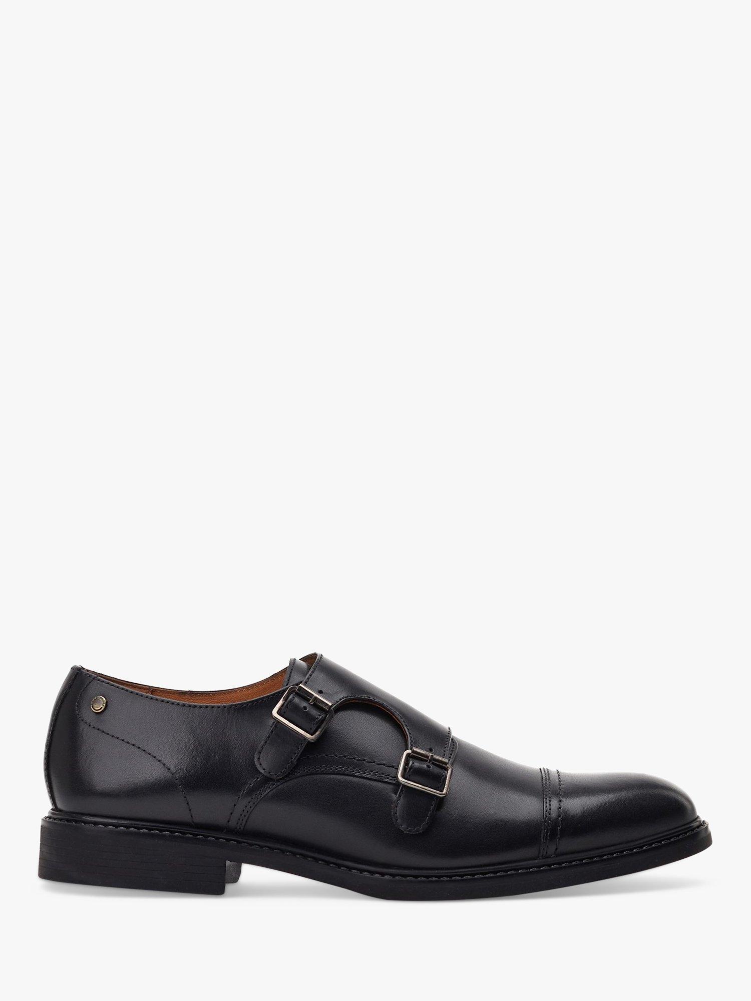 Base London Diablo Monk Shoes, Black, 7