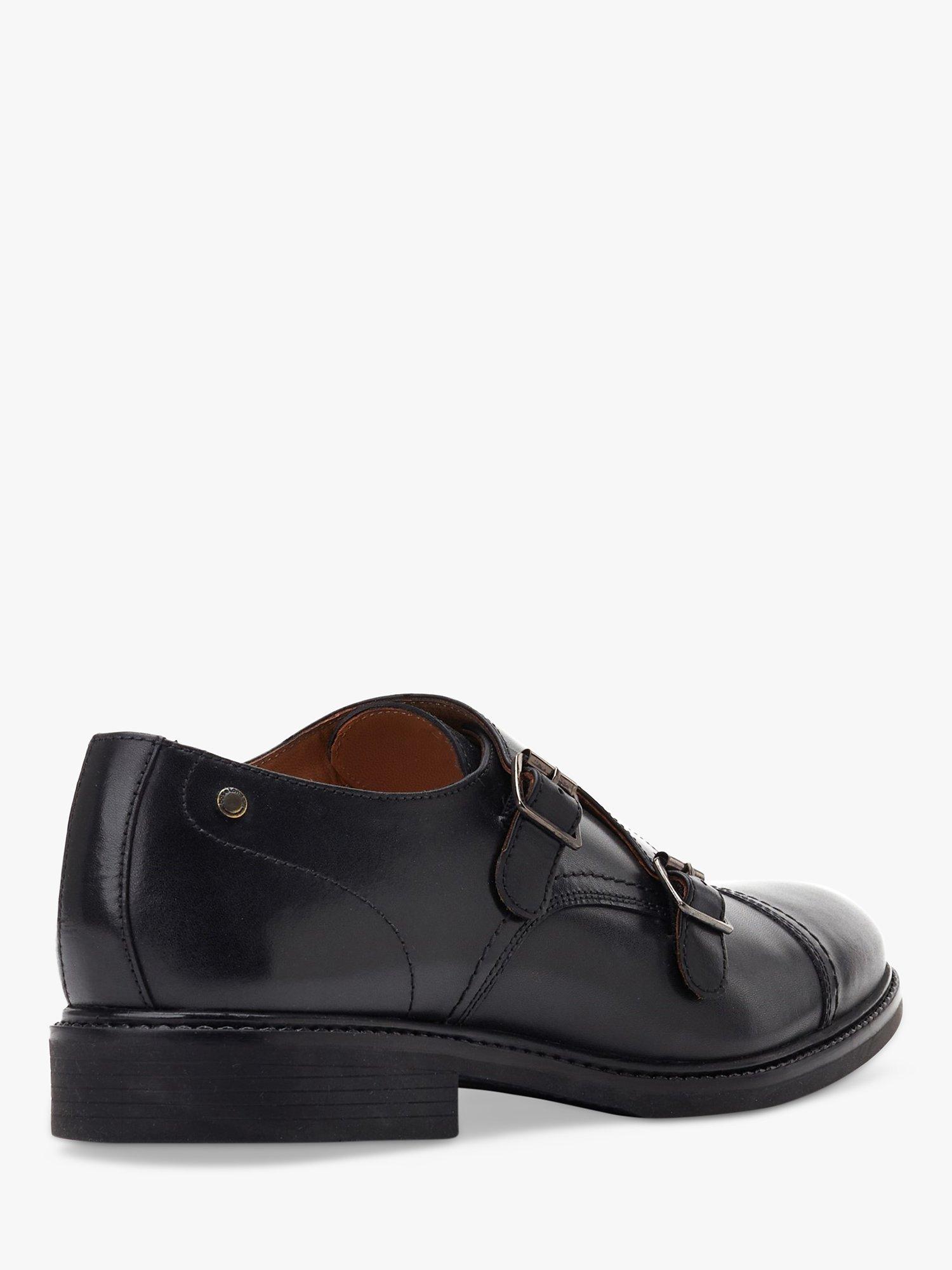 Base London Diablo Monk Shoes, Black, 7