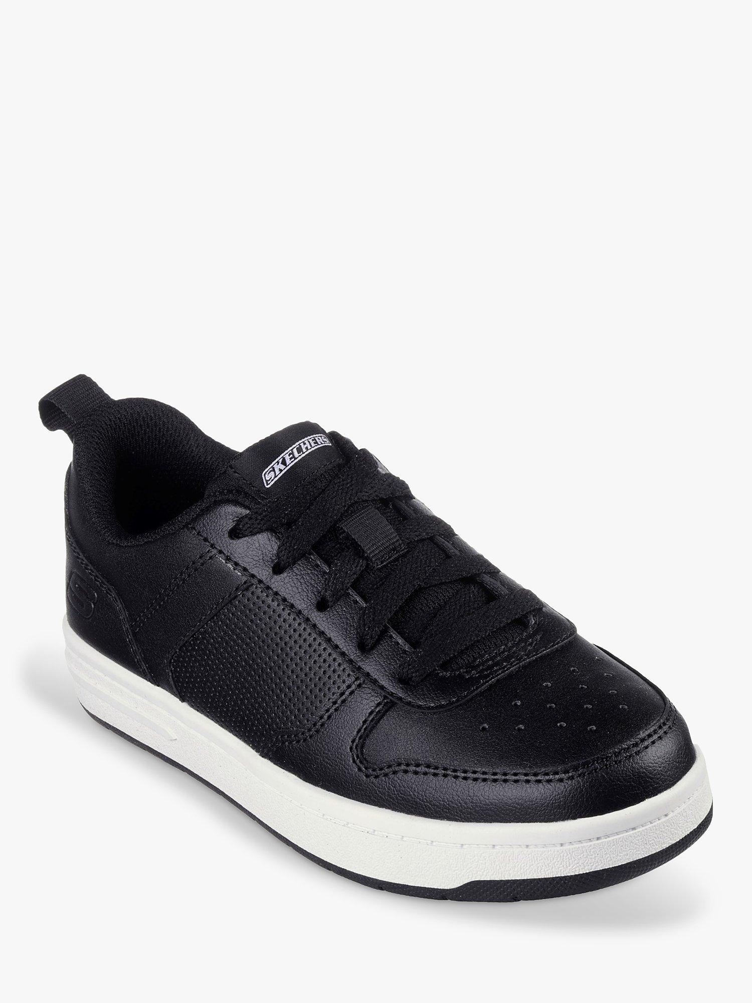 Product image 2 of 4, which shows Skechers Kids' Smooth Street Genzo Trainers, Black, 1.5