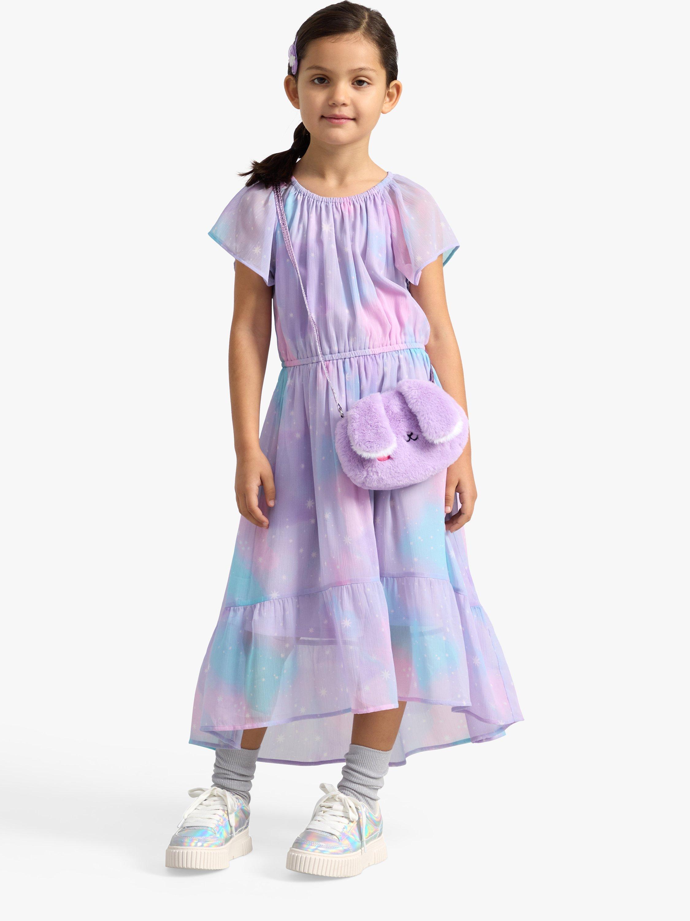 Lilac floaty dress best sale