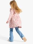 Lindex Kids' Cat Print Frill Long Sleeve Tunic
