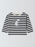 John Lewis ANYDAY Baby Play All Day Striped Top, Multi