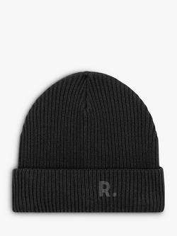 RATION.L R-Truth Vegan Beanie, Mercury Black