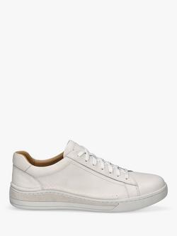Josef Seibel Cleve 02 Lace Up Trainers, White, White