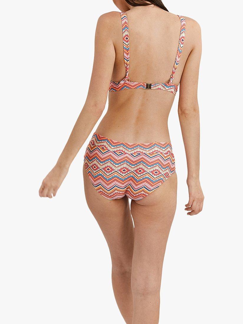 Product image 3 of 4, which shows Panos Emporio Medea Art Deco Swim Top, Pink, 12