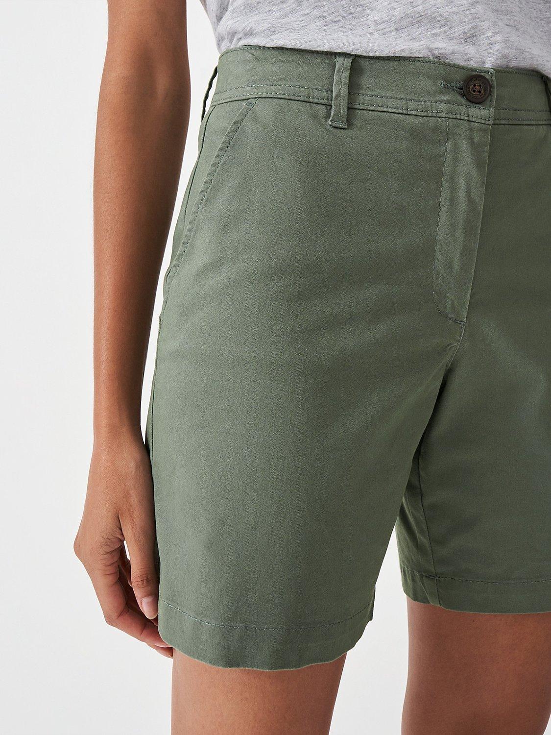 Product image 5 of 5, which shows Crew Clothing Chino Shorts, Khaki, 8