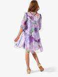 Angel & Rocket Kids' Beatrice Floral Print Ruffle Mesh Dress