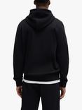 BOSS Cotton Terry Hoodie, Black