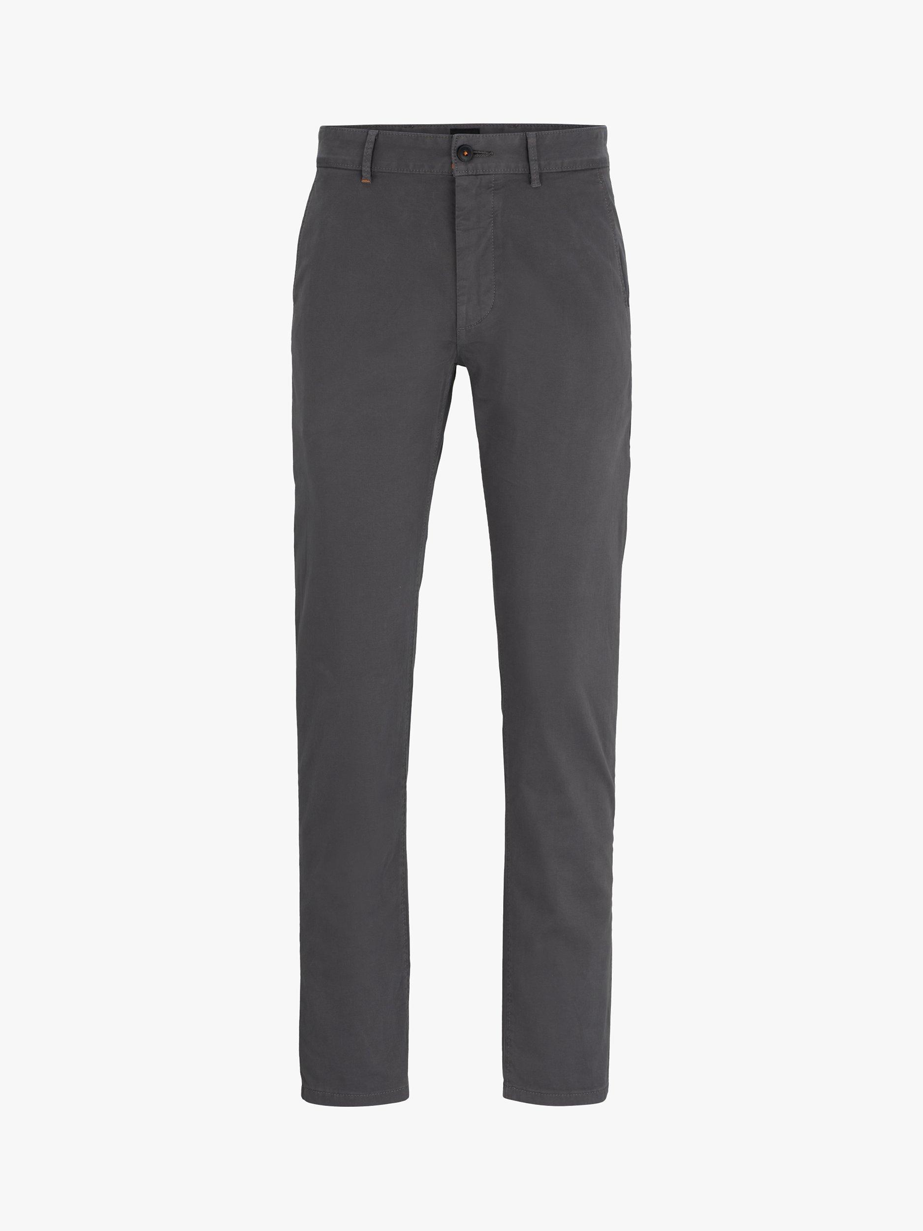 Product image 4 of 6, which shows HUGO BOSS BOSS Slim Fit Chinos, Grey, 36L