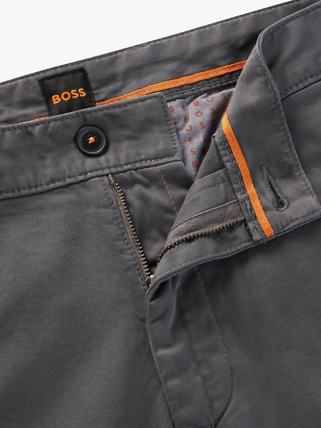 Product image 6 of 6, which shows HUGO BOSS BOSS Slim Fit Chinos, Grey, 36L