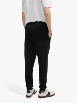 HUGO BOSS Pure Cotton Drawstring Joggers, Black - view 2, Black