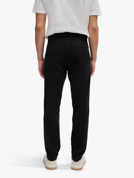 BOSS Cotton Tapered Chinos - view 2, Black
