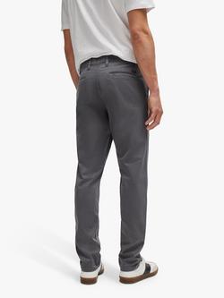 HUGO BOSS BOSS Tapered Fit Chinos, Grey - view 2, Grey