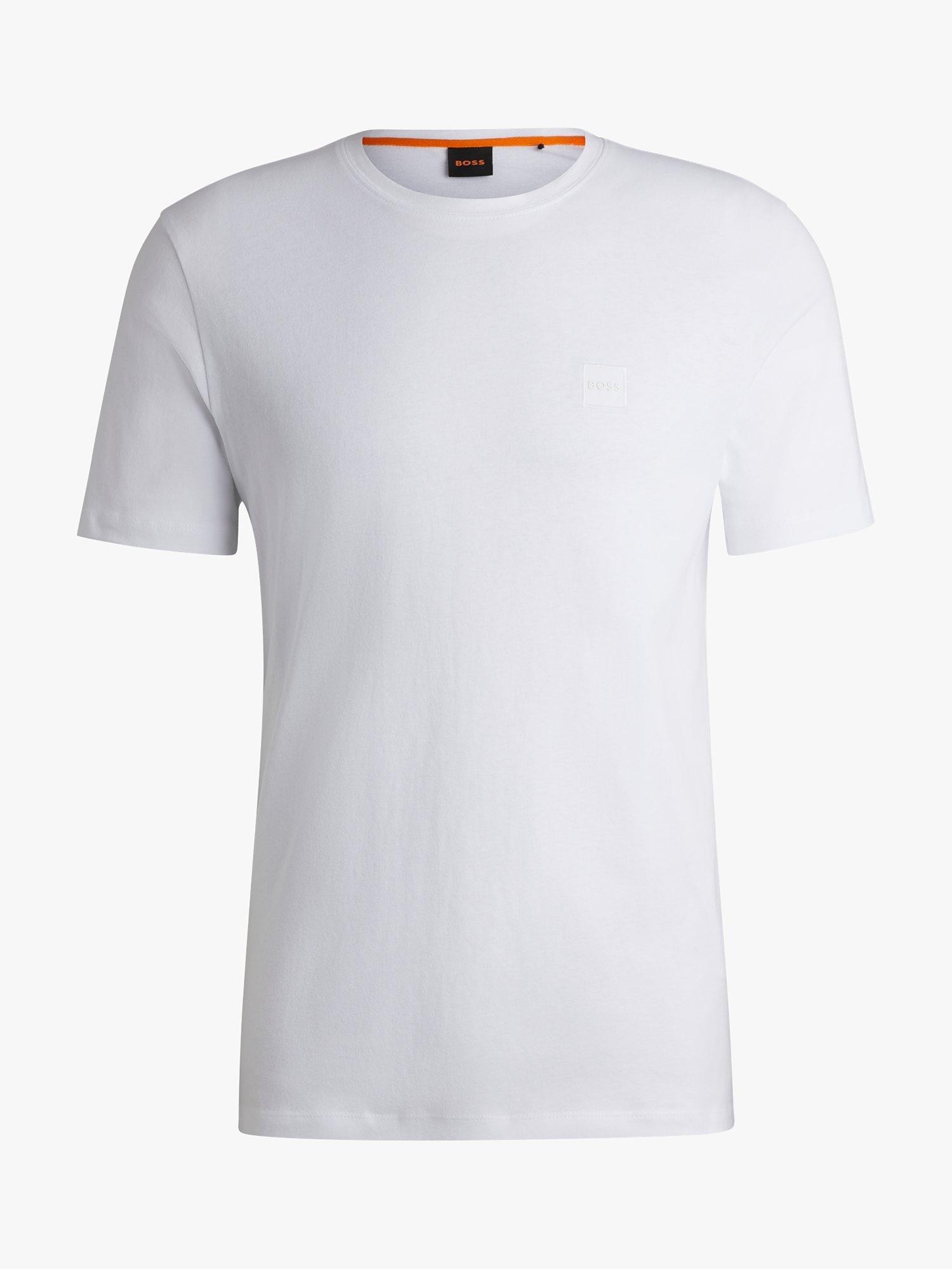 Product image 4 of 5, which shows BOSS Tales Short Sleeve T-Shirt, White, S