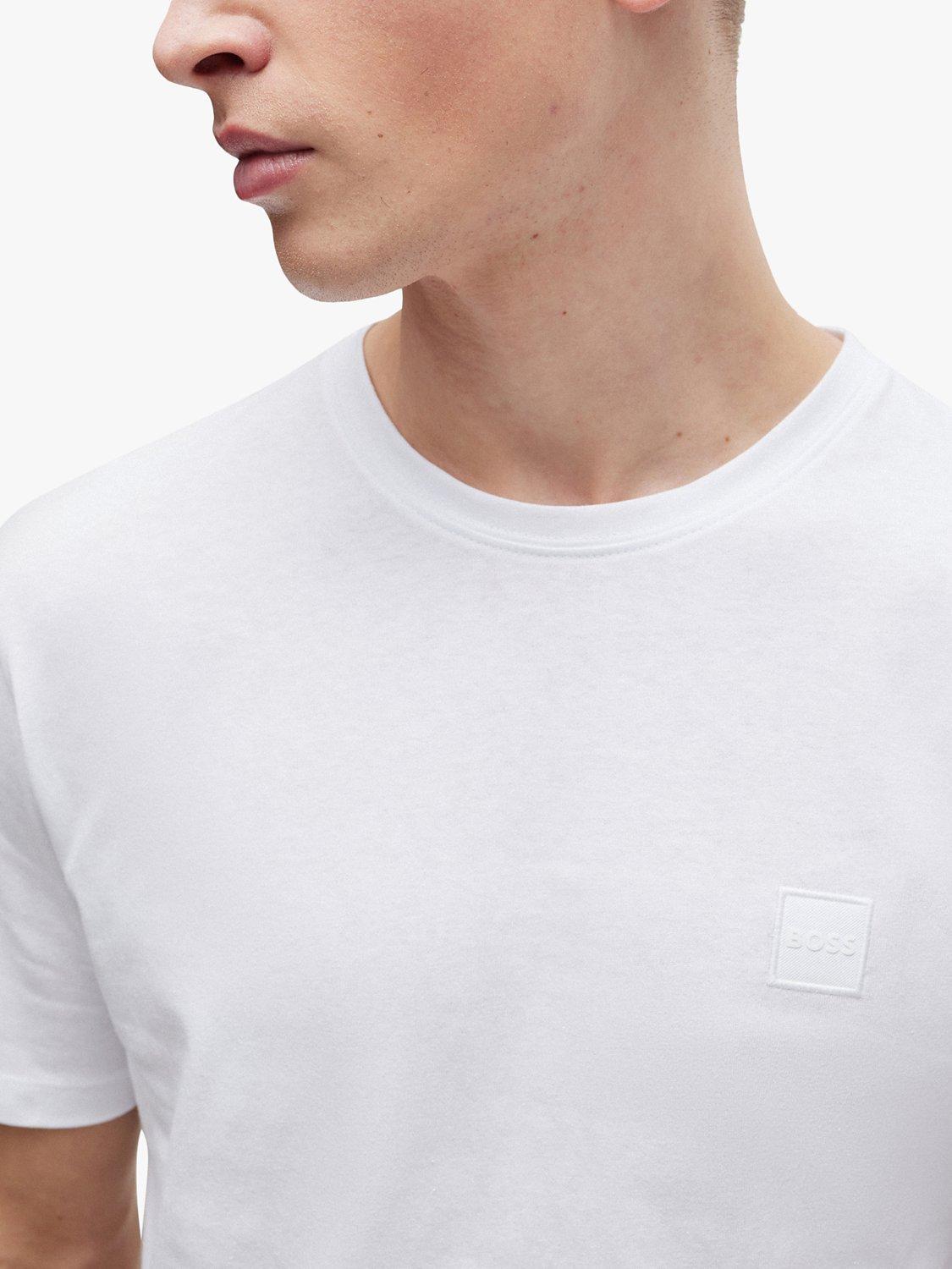 Product image 5 of 5, which shows BOSS Tales Short Sleeve T-Shirt, White, S