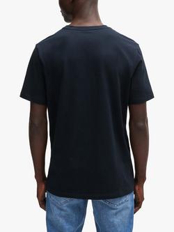 BOSS Tales Short Sleeve T-Shirt - view 2, Dark Blue