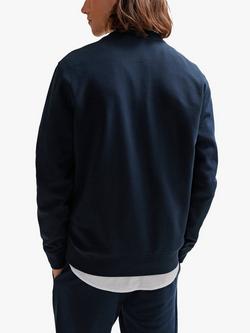 BOSS Westart Long Sleeve Jumper - view 2, Dark Blue