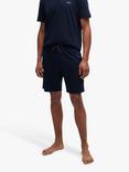 BOSS Mix&Match Embroidered Logo Shorts, Dark Blue