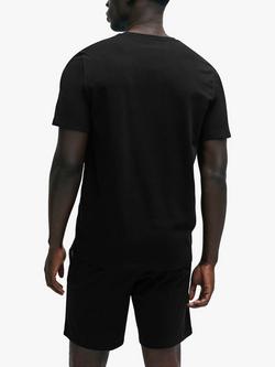 BOSS Logo Cotton Blend Lounge Top, Black