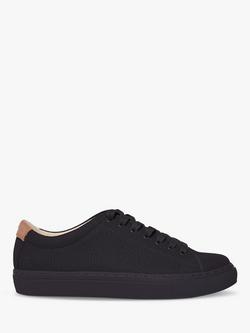 RATION.L R-KIND Unisex Vegan Grain Trainers, Mercury Black, Mercury Black