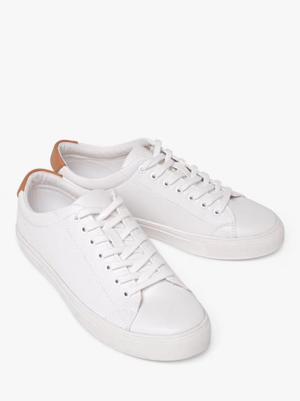 RATION.L R-KIND Unisex Vegan Trainers - view 2, Moon White