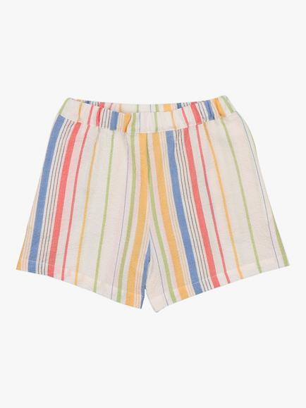 The New Society Kids' Torrance Striped Bermuda Shorts, Multi - view 2, Multi