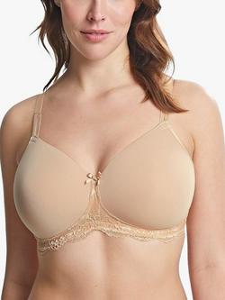 Royce Georgia Padded T-Shirt Non-Wired Bra, Beige