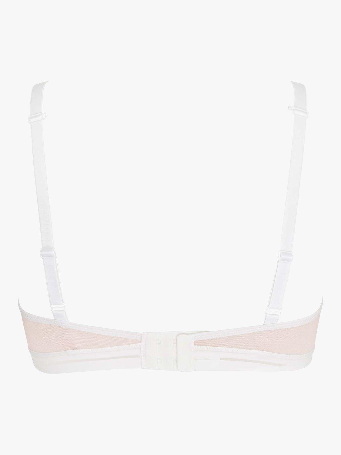 Product image 5 of 5, which shows Royce Posie Moulded T-Shirt Non-Wired Bras, Pack of 2, Blush/Grey, 32C