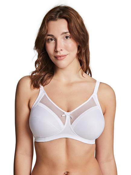 Royce Charlotte Fuller Cup Non-Wired Bra, White