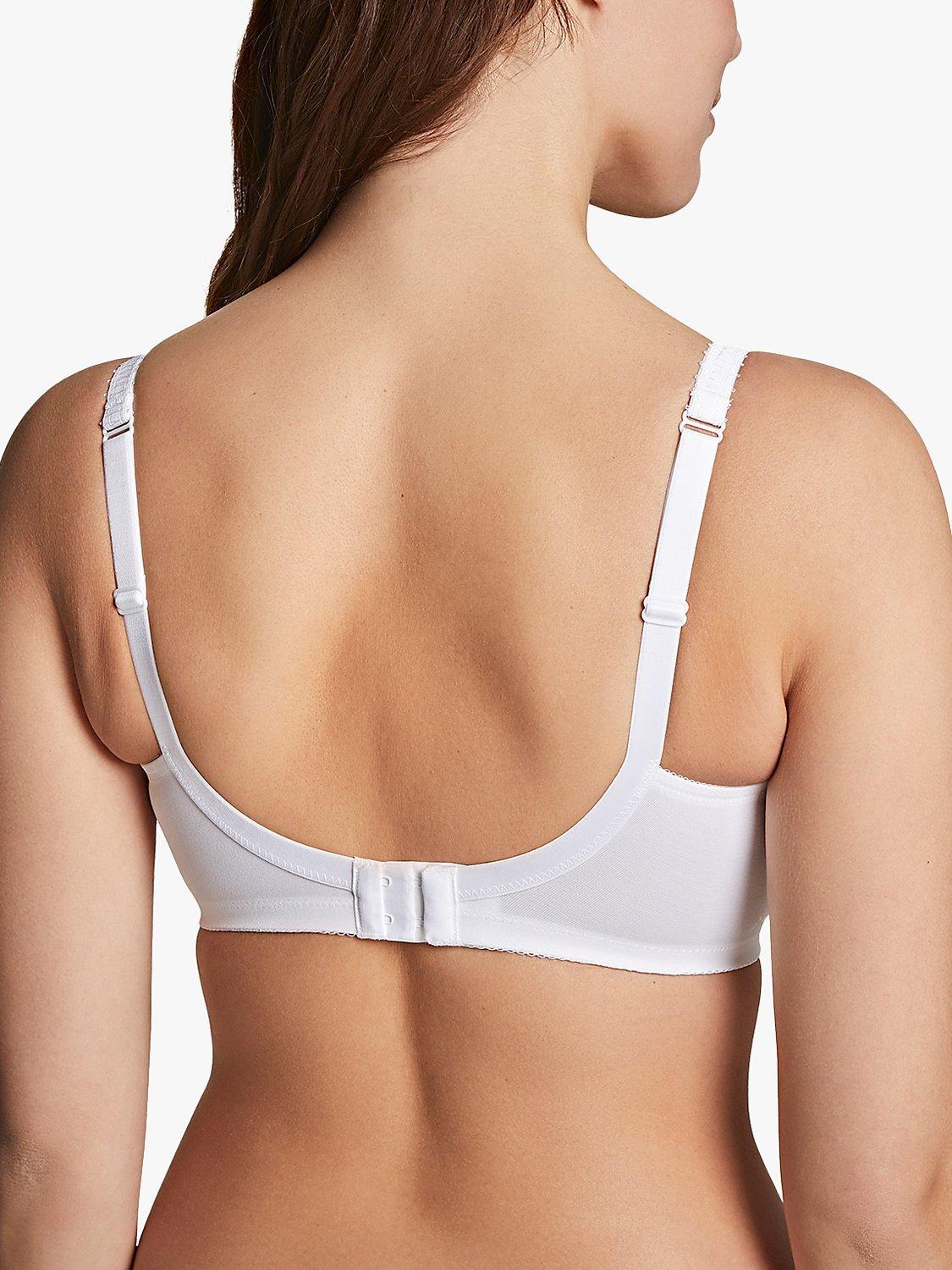 Royce Charlotte Fuller Cup Non-Wired Bra, White, 28DD