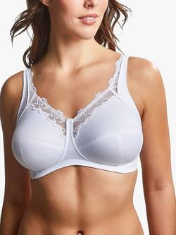 Royce Robyn Non-Wired Full Cup Bra, White, White