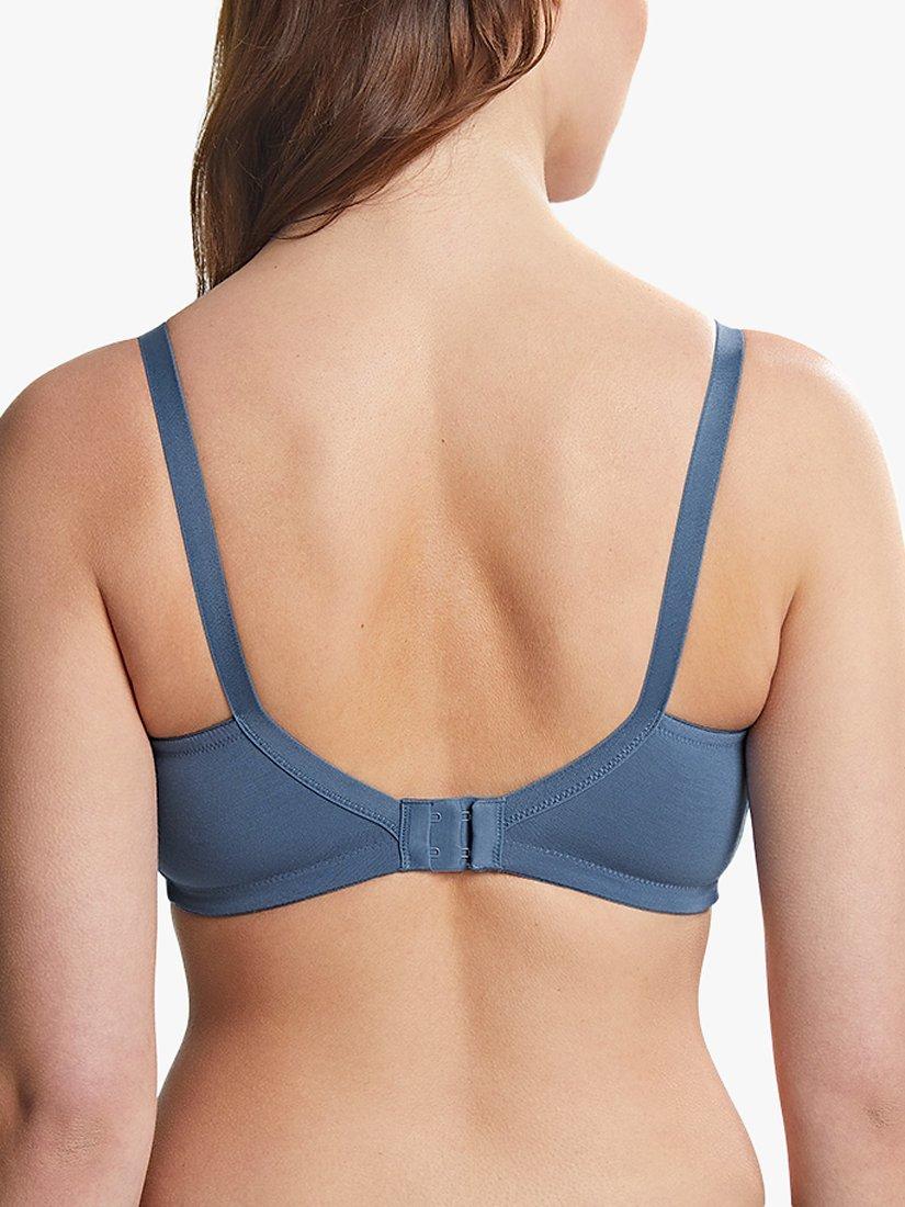 Product image 3 of 5, which shows Royce Indie Non-Wired Nursing Bra, Petrol Blue, 32D