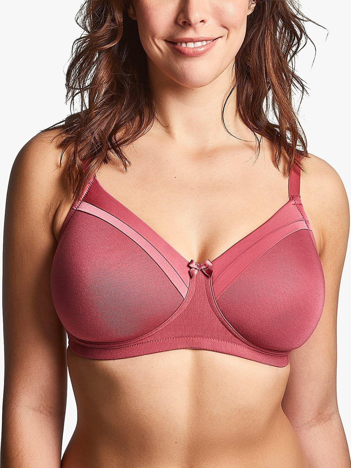 Product image 1 of 5, which shows Royce Maisie Moulded Non-Wired T-Shirt Bra, Rouge, 32B