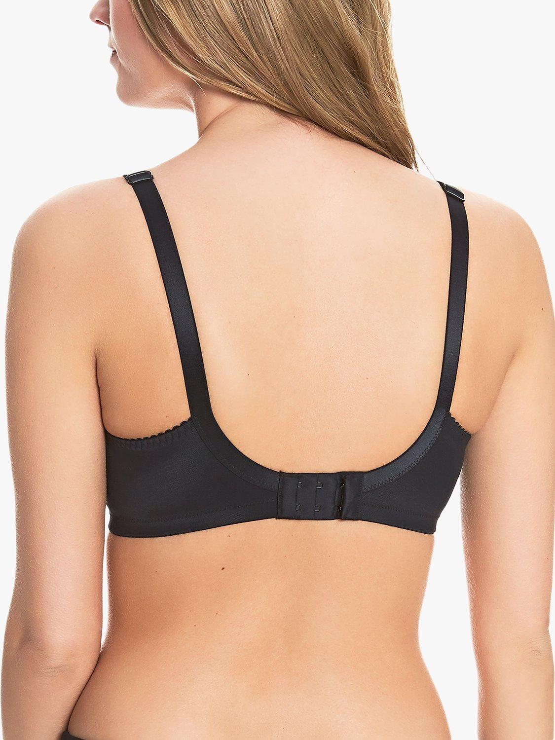 Royce Jasmine Non-Wired Bra, Black, 34A