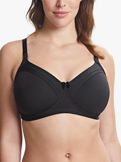 Royce Maisie Moulded Non-Wired Nursing Bra, Black