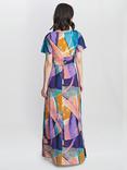 Gina Bacconi Elodie Jersey Maxi Dress, Multi