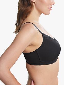 Royce Maisie Moulded Non-Wired T-Shirt Bra - view 2, Black