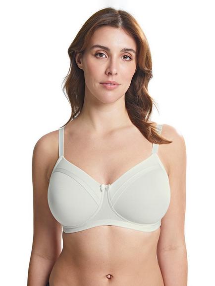 Royce Maisie Moulded Non-Wired T-Shirt Bra, Ivory