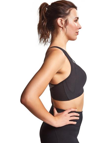 Royce Aerocool High Impact Non-Wired Sports Bra, Black - view 2, Black