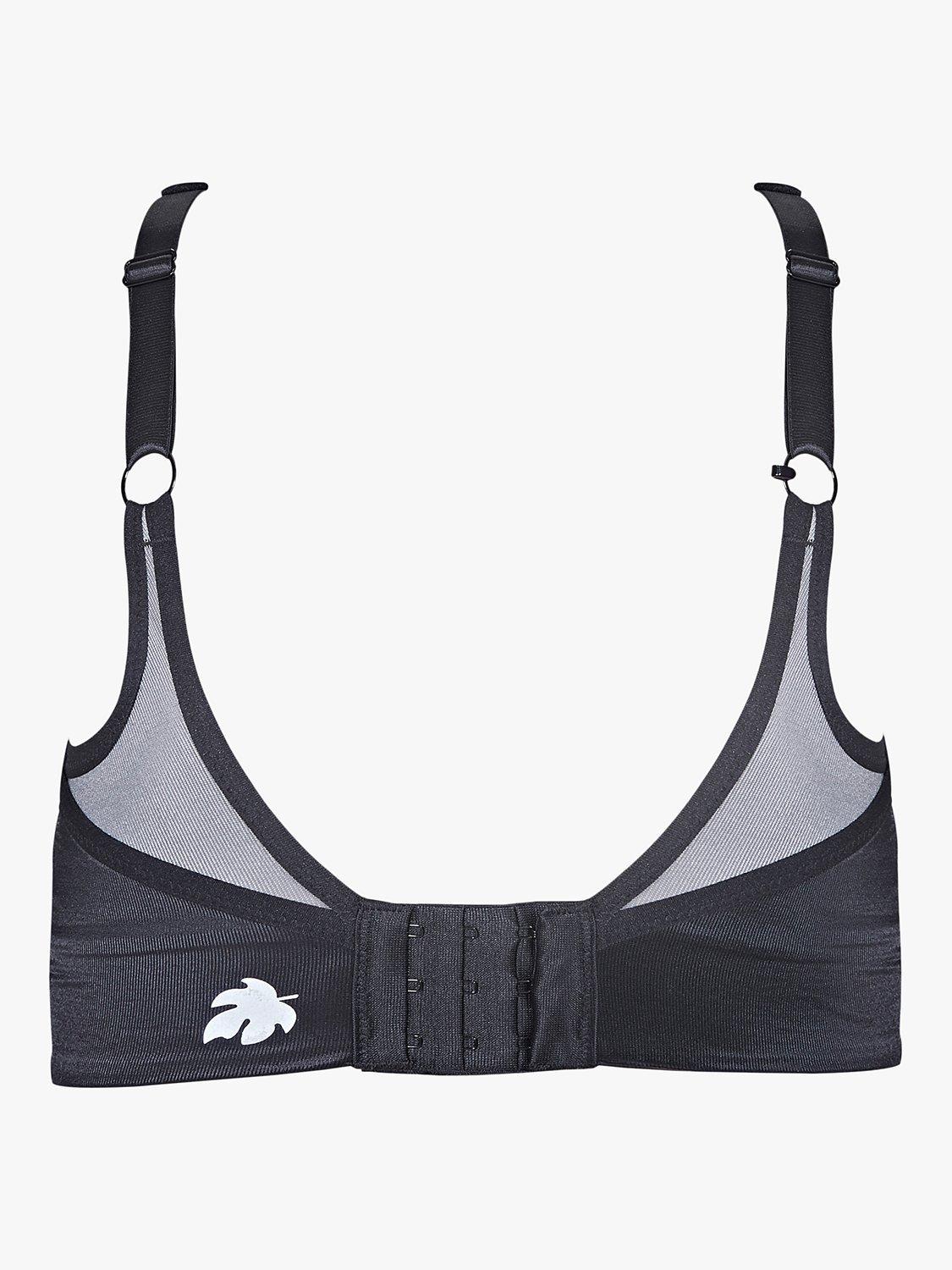 Product image 6 of 7, which shows Royce Aerocool High Impact Non-Wired Sports Bra, Black, 36HH